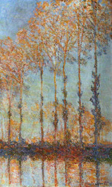 Monet - Poplars on the Epte
